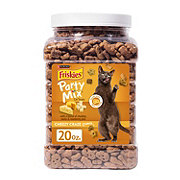 Friskies Purina Friskies Made in USA Facilities Cat Treats, Party Mix Cheezy Craze Crunch