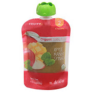 FruityU Organic Baby Food Pouch - Apple Mango Spinach