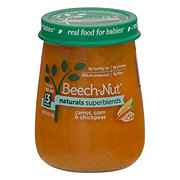 Beech-Nut Naturals Superblends Stage 3 Baby Food - Carrot Corn & Chickpea
