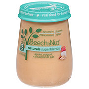 Beech-Nut Naturals Superblends Stage 3 Baby Food - Apple Yogurt Cinnamon & Oat