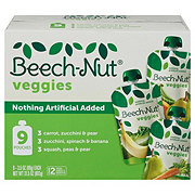 Beech-Nut Veggies Pouches - Variety Pack