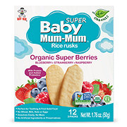 Baby Mum-Mum Organic Rice Rusks - Super Berries