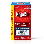 Schiff MegaRed Superior Omega-3 Krill Oil 1000 MG Softgels