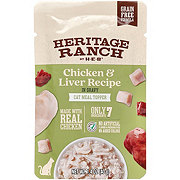 Heritage Ranch by H-E-B Grain-Free Cat Meal Topper - Chicken & Liver