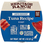 Heritage Ranch by H-E-B Limited Ingredient Grain-Free Wet Cat Treat - Tuna