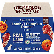 Heritage Ranch by H-E-B Small Breed Adult Wet Dog Food - Lamb & Pumpkin