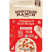 Heritage Ranch by H-E-B Grain-Free Dog Meal Topper - Chicken & Beef