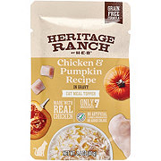 Heritage Ranch by H-E-B Chicken & Pumpkin Recipe Cat Meal Topper