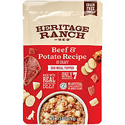 Heritage Ranch by H-E-B Grain-Free Dog Meal Topper - Beef & Potato