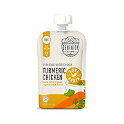 Serenity Kids Turmeric Chicken with Bone Broth Baby Food Pouch