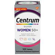 Centrum Silver 50+ Women's Multivitamin/Multimineral Supplement Tablets