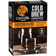 CAFE Olé by H-E-B Cold Brew Coffee Packs - Houston Blend