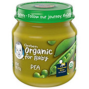 Gerber Organic for Baby 1st Foods - Pea