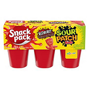 Snack Pack Sour Patch Kids Redberry Juicy Gels Cups