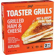 Lily's Toaster Grills Frozen Sandwiches - Grilled Ham & Cheese