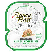 Fancy Feast Purina Fancy Feast Petites Gourmet Gravy Wet Cat Food, Petites Grilled Chicken With Rice Entree