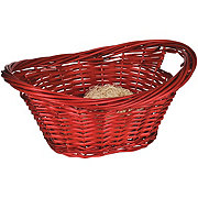 Destination Holiday Willow Gift Basket Kit - Red