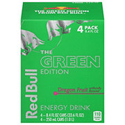 Red Bull The Green Edition Dragon Fruit Energy Drink 4 pk Cans