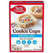 Betty Crocker Birthday Cake Cookie Cup Kit