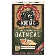 Kodiak 12g Protein Instant Oatmeal - Maple & Brown Sugar