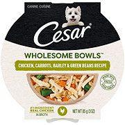 Cesar Wholesome Bowls Chicken, Carrots, Barley & Green Beans Wet Dog Food
