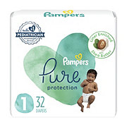 Pampers Pure Protection Diapers - Size 1