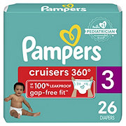 Pampers Cruisers 360 Diapers Size 3