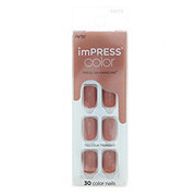 KISS imPRESS Color Press-On Manicure - Caramel