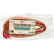 H-E-B Texas Heritage Pork & Beef Smoked Sausage – Savory Garlic
