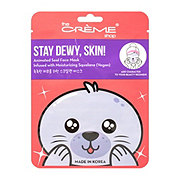 The Crème Shop Stay Dewy, Skin! Animated Seal Face Mask Infused with Moisturizing Vegan Squalane