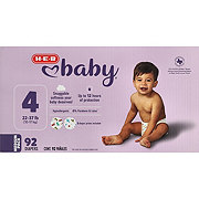 H-E-B Baby Medium Pack Diapers - Size 4