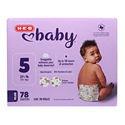 H-E-B Baby Plus Pack Diapers - Size 5