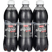 H-E-B Zero Calorie Original Cola Soda 6 pk Bottles