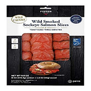 Foppen Cold Smoked Alaskan Sockeye Salmon Slices