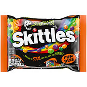 Skittles Shriekers Sour Fun Size Halloween Candy Packs