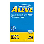Aleve Pain Reliever/Fever Reducer Naproxen 220mg Tablets