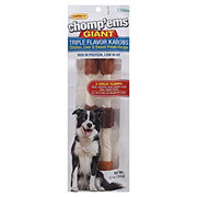 Ruffin' It Chomp 'ems Triple Flavor Giant Kabobs for Dogs