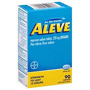 Aleve Pain Reliever/Fever Reducer Naproxen 220mg Caplets