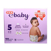 H-E-B Baby Diapers - Size 5 - Texas-Size Pack