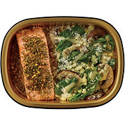 Meal Simple by H-E-B Salmon, Lemon Caper Riced Cauliflower, Mushrooms & Spinach