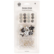 U Brands Moroccan Assorted Styles Push Pins