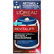L'Oréal Paris Revitalift Pressed Night Moisturizer with Retinol, Niacinamide