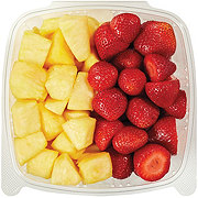H-E-B Fresh Cut Pineapple & Strawberries - Extra Large
