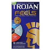 Trojan All the Feels Lubricated Condoms