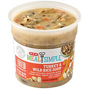Meal Simple by H-E-B Turkey & Wild Rice Soup