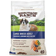 Heritage Ranch by H-E-B Large Breed Adult Dry Dog Food - Chicken & Brown Rice
