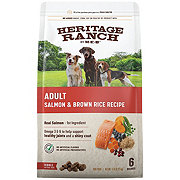 Heritage Ranch by H-E-B Adult Dry Dog Food - Salmon & Brown Rice
