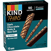 Kind Thins Snack Bars - Dark Chocolate Nuts & Sea Salt
