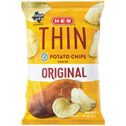 H-E-B Thin Potato Chips - Original