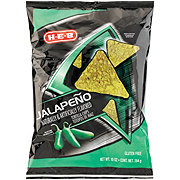 H-E-B Spicy Jalapeño Flavored Tortilla Chips